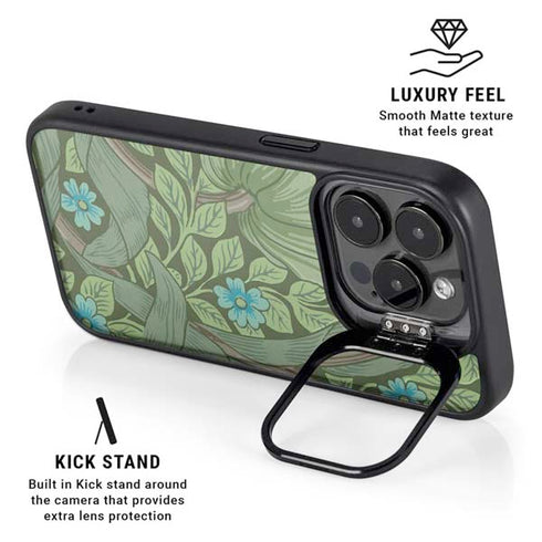 Forget-Me-Nots by William Morris iPhone 14 Pro Kickstand Case